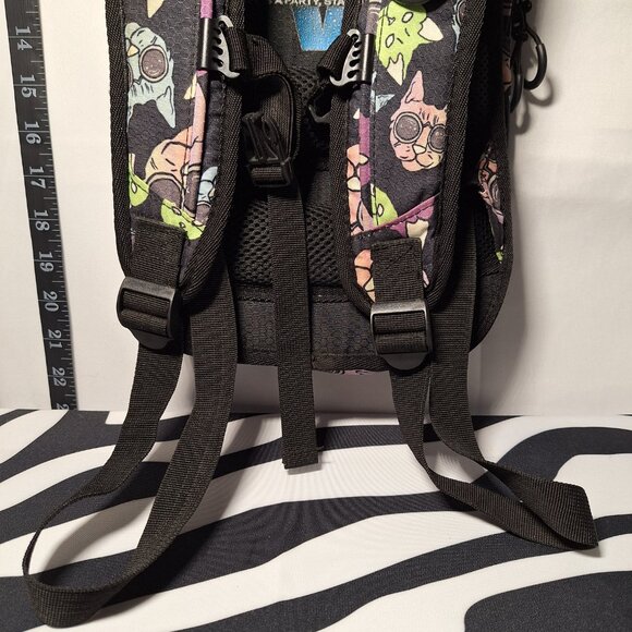 Vibedration Hydration Backpack w/o bladder - Cat pattern - Used - Picture 4 of 14